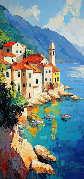 Croatia Art by Abstract Painting