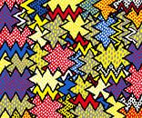 Kleurrijk Art Abstract van Marion Tenbergen thumbnail