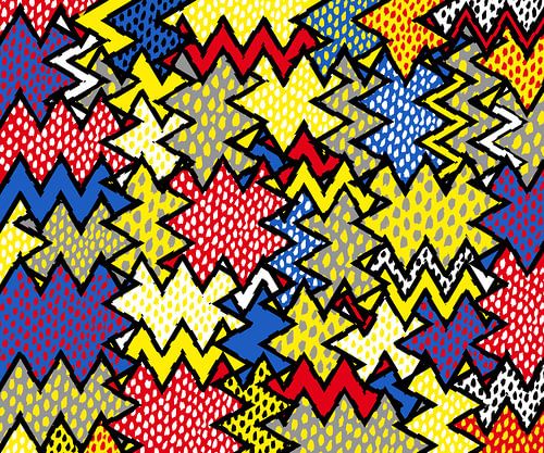 Bunte Kunst Abstrakt