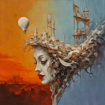 Luchtspiegeling in Krul