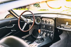 Lamborghini 350 GT classic Italian  sports car interior by Sjoerd van der Wal Photography