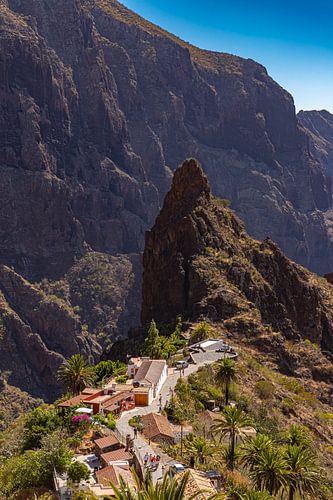 Blick auf den Fels von Masca von Alexander Wolff