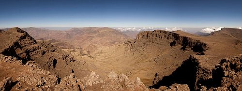 Panorama Simien Mountains, Ethiopie