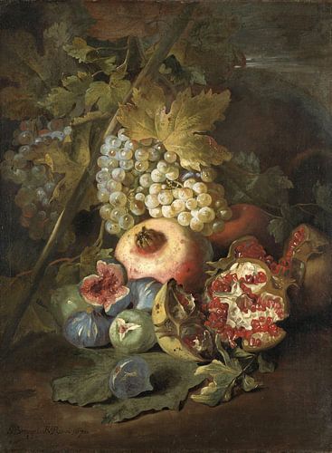 Still life with fruit, Abraham Brueghel
