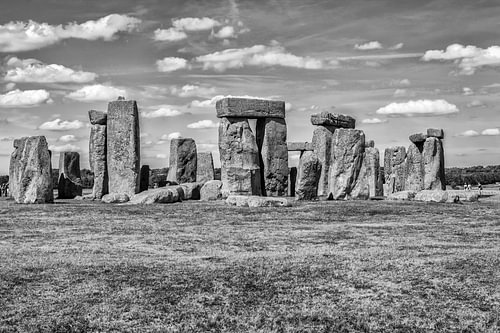 Der Steinkreis von Stonehenge  in der Grafschaft Wiltshire in England