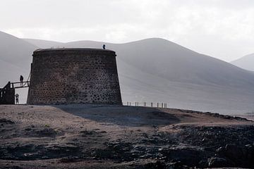 Das Castillo del Toston ist ein Wachturm auf der Insel Fuerteventura. von Peter de Kievith Fotografie