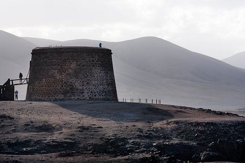 Uitkijktoren Castillo del Toston  op het eiland Fuerteventura