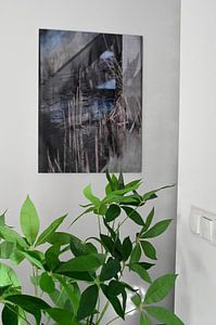 Abstrakte Fotografie | Modern abstrakt | Urban | Brücke über eine dünne Eisschicht