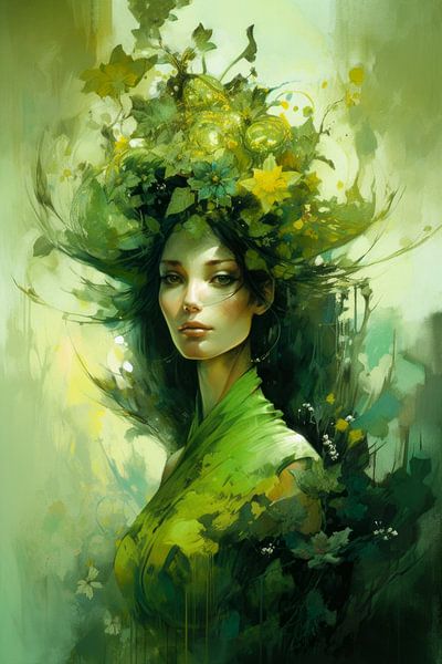Reine du printemps par Preet Lambon