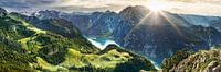 Königssee in Bayern mit Watzmann in den Alpen. von Voss Fine Art Fotografie Miniaturansicht