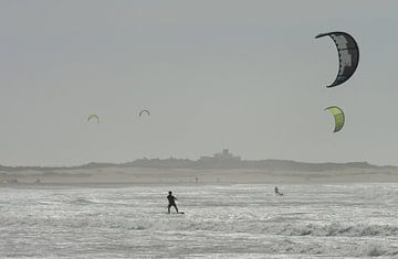 Kitesurf Morokko van Richard Wareham