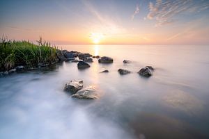Zonsopkomst boven het Markermeer
