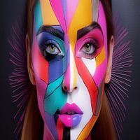 colour face