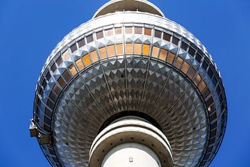 The sphere of the Berlin television tower