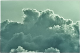 Wolken von Hermann Mock