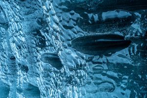 Glace abstraite, glacier Islande sur Thomas Kuipers