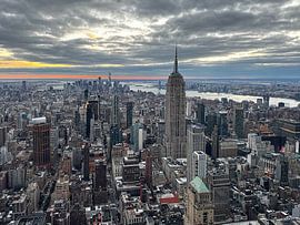 Manhattan New York Empire State Building by Robert Styppa