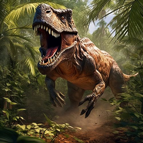 Dinosaurier T-Rex Poster