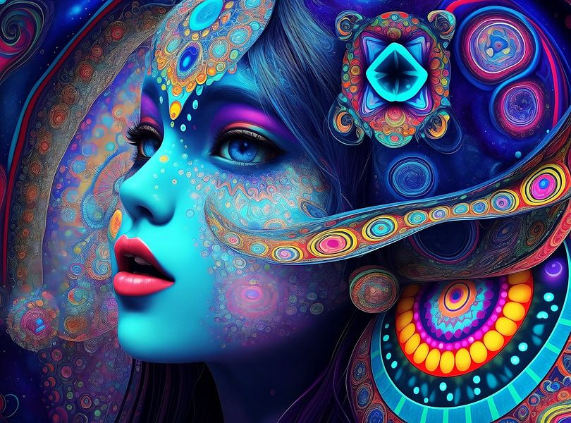 De getatoeëerde vrouw IV van DeVerviersBelgium