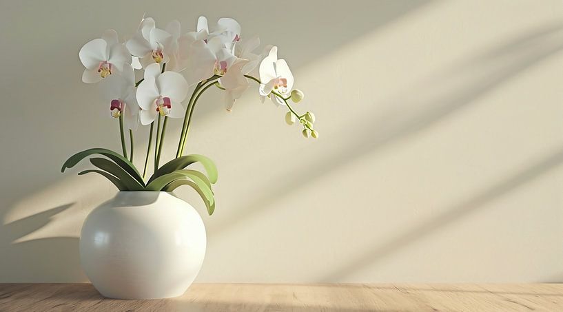 Romantisch stilleven van fernlichtsicht