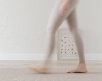 Yoga pose in beweging