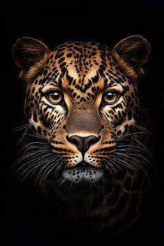 Close-up Leopard Portrait
