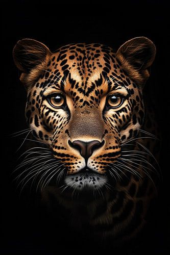 Close-up Leopard Portrait