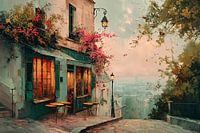 Cafe with Cityscape no. 4