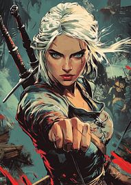 Epic Witcher Saga: Eine Fusion aus Kunst und Fantasie