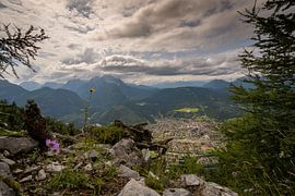 View over Mittenwald by Christoph Amberger