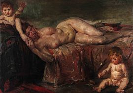 Lovis Corinth - La nudité, 1908 sur Atelier Liesjes
