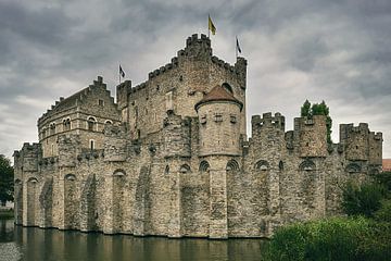 Castle Gravensteen by MMFoto