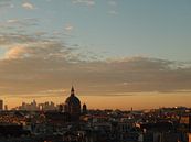 Parijs bij zonsondergang von Julia Wezenaar Miniaturansicht