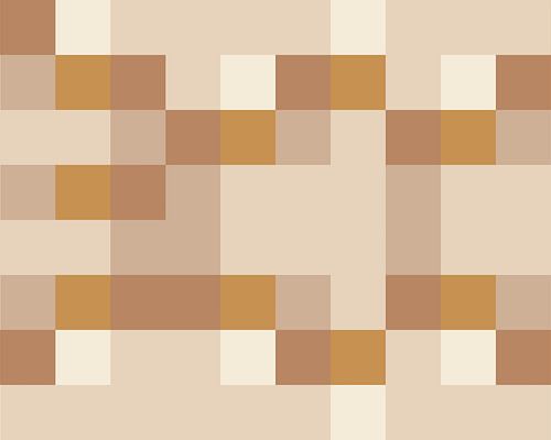 Échiquier rétro fantaisie pixels