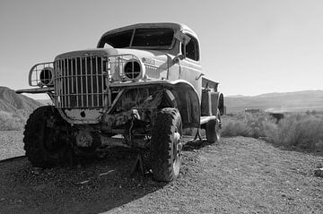 Dodge vintage truck Ghost Town Death Valley America USA by Deer.nl