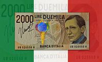 Banknote Italy JM0204 by Johannes Murat thumbnail