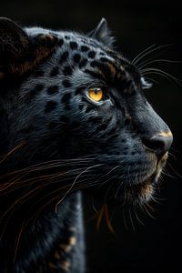 Porträt eines schwarzen Panthers