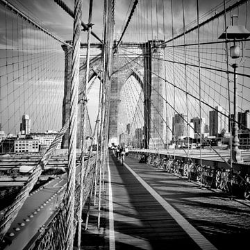 NYC Brooklyn Bridge von Melanie Viola