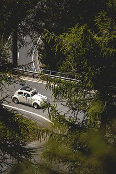 Herbie in Zwitserland Maloja Pas van Steffen Koch