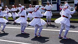 folk dancing in Northern Spain