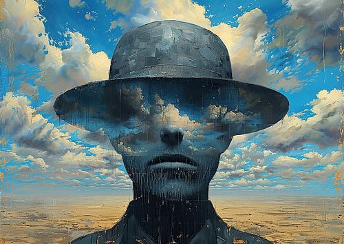 Dali, Magrittte und Miro Stil