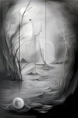 Abstract, grijs, minimalisme - 2