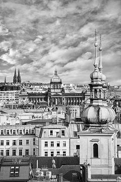 Uitzicht over Praag -  Tsjechië
