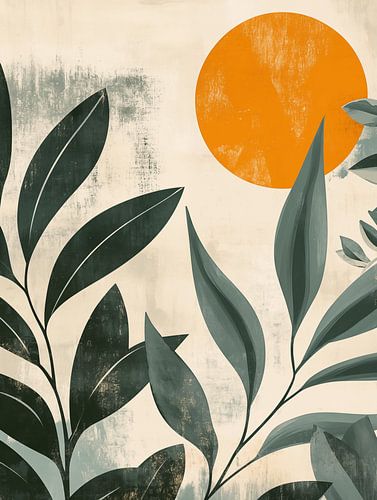 Maan in botanische sfeer