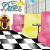 Neonkleuren en de Soul van de Diner van Art Prints