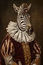 Zebra Royal von Poster Art Shop Miniaturansicht