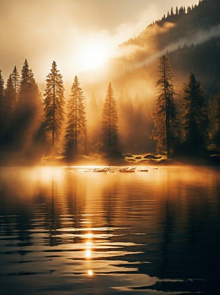 Goldene Stunde von fernlichtsicht