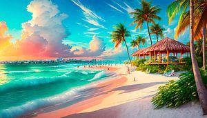 Miami Beach en vintage sur Mustafa Kurnaz
