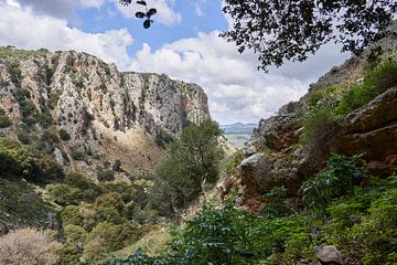 Walk through Roza's Gorge near Avdou on Crete by Cor de Hamer
