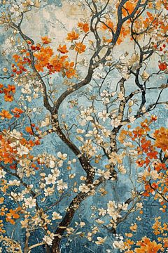 Blüten | Asiatische Blütenkunst von Wunderbare Kunst